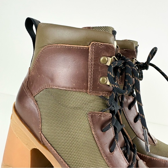 SOREL Brex Heel Lace-Up Waterproof Bootie Tan Size 8.5 - Picture 9 of 16